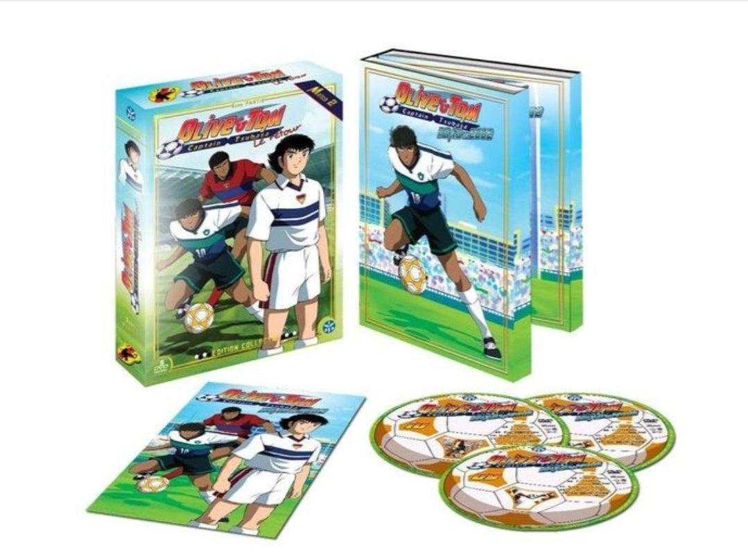 Dvd olive et tom le retour coffret 10 dvd l'integrale de la nouvelle serie captain tsubasa