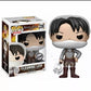 Funko pop l'atraque des titans figurine levi eren ou mikasa