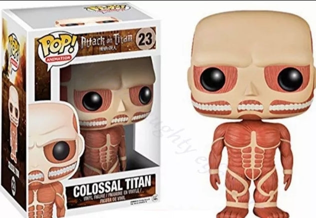 Funko pop l'atraque des titans figurine levi eren ou mikasa