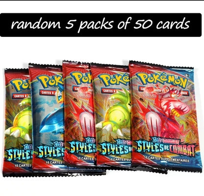 Cartes pokemon booster style combat version françaises