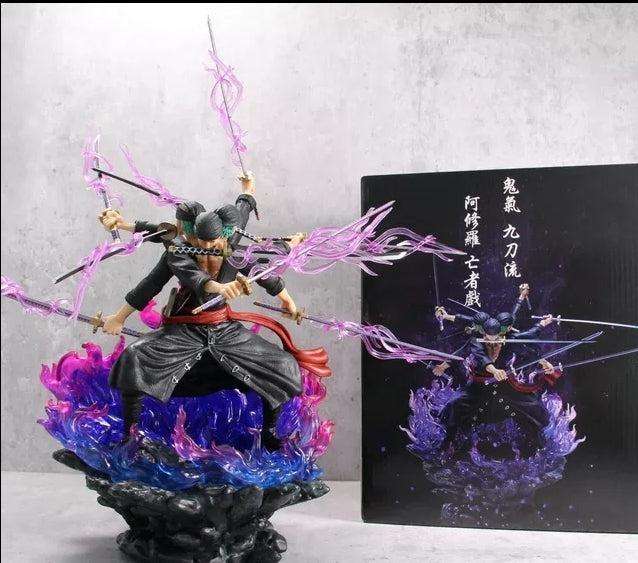 Figurine one piece zoro roronoa de luxe