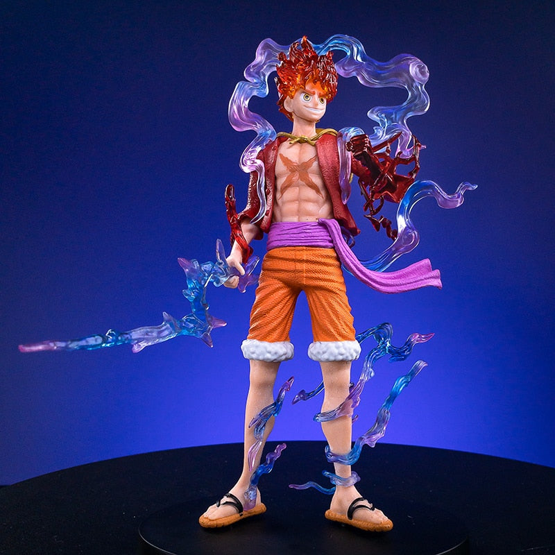 Anime One Piece  figurine Luffy GEAR 5 Figurine 18CM  statuette collection manga Action Figures Collectible Model Toys