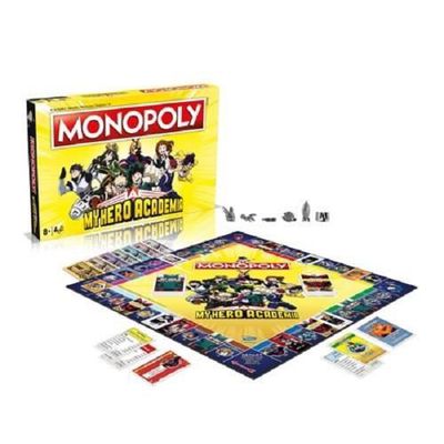 Monopoly my hero academia jeux de societe version manga